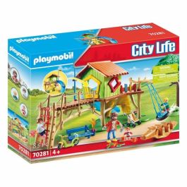 Playset City Life Adventure Playground Playmobil 70281 Parque de juegos (83 pcs)