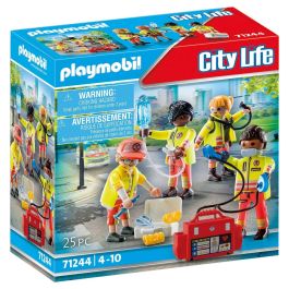 Playset Playmobil 71244 City Life Rescue Team 25 Piezas Precio: 19.94999963. SKU: S2429280