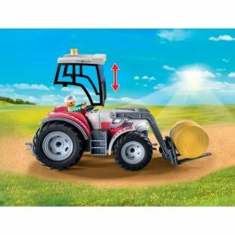 Playmobil tractor grande con accesorios