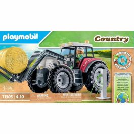 Playmobil tractor grande con accesorios