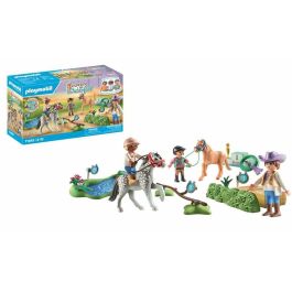 PLAYMOBIL 71495 Jinetes de ponis y saltadores