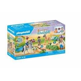 PLAYMOBIL 71495 Jinetes de ponis y saltadores