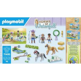 PLAYMOBIL 71495 Jinetes de ponis y saltadores