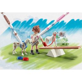 Playmobil Color: Adiestramiento De Perros 71517 Playmobil