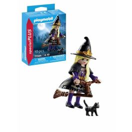 Figura bruja con gato playmobil special plus