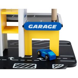 Garaje Parking con Vehículos Klein Michelin Madera 3404