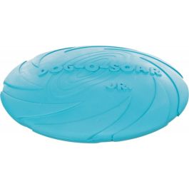 Frisbee Trixie Dog Disc Azul Naranja Goma