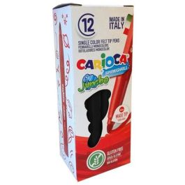 Carioca Rotulador jumbo punta maxi negro - caja de 12 Precio: 3.95000023. SKU: B16SMC8PPT