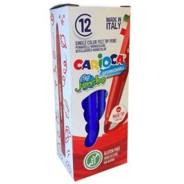 Carioca Rotulador jumbo punta maxi azul - caja de 12 Precio: 3.95000023. SKU: B135VC22PY