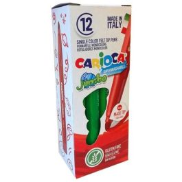 Carioca Rotulador jumbo punta maxi verde - caja de 12 Precio: 3.95000023. SKU: B1BTRV57C3