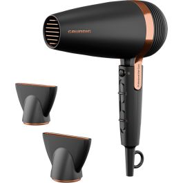 Secador de Pelo Grundig NaturaShine Ionic HD 8080 2300 W Negro Negro / Oro rosa