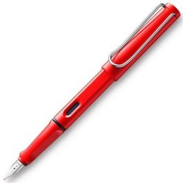 Lamy Pluma Estilográfica Safari 016M Tinta Azul Punta M Rojo Precio: 16.68999948. SKU: S8411459