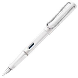 Lamy Pluma Estilográfica Safari 019M Tinta Azul Punta M Blanco Precio: 16.68999948. SKU: S8411495