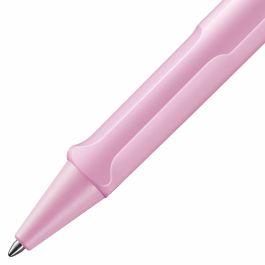 Lamy Bolígrafo Safari Plástico Asa Mango Ergonómico Cartucho Tinta Negro Punta M Rosa Claro