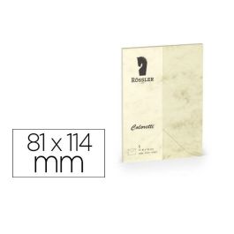 Sobres Rossler Papier 220707506 Amarillo Papel 81 x 114 mm Precio: 7.95000008. SKU: B19BFZTT7D