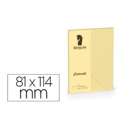 Sobres Rossler Papier 220707519 Marrón Papel 81 x 114 mm Precio: 7.95000008. SKU: B1HK7RSWVP