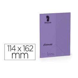 Sobre Rossler Coloretti C6 Ministro Color Lila 114x162 mm Pack De 5 Unidades Precio: 3.50000002. SKU: B1HG9M6JPK