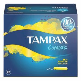 Tampones Regulares COMPAK Tampax 178799.6 (22 uds) Precio: 4.25454536. SKU: S0572990