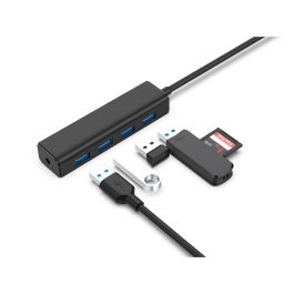 Conceptronic Hub Usb 3.0 4 Puertos Mini Hub Pocket