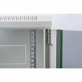 Digitus Carcasa de pared 19" Serie Dynamic Basic 9U 600x600mm. Armario rack 9U 60kg con cerradura Gris (RAL 7035)