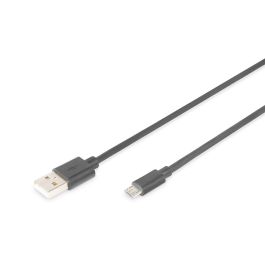 Cable USB a micro USB Digitus by Assmann AK-300110-010-S Negro 1 m Precio: 8.49999953. SKU: B15Q98RZWY