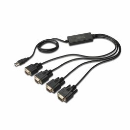 Digitus Cable USB 2.0 a 4 RS232, 1.5m, Negro, Conectores USB tipo A Macho a DB-9 Macho Precio: 67.50000004. SKU: B13LHJST5Q
