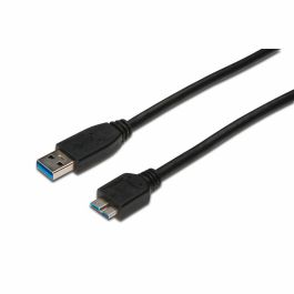 Cable USB a micro USB Digitus AK-300117-003-S Negro 25 cm Precio: 4.49999968. SKU: B1CPR3A69R