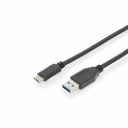 Digitus DN-302300-010-S - Cable USB 2.0 Type-C a Type-A Macho/Macho, 1 metro, Negro, 10 Gbit/s Precio: 23.89000042. SKU: B1KFZGHBNP