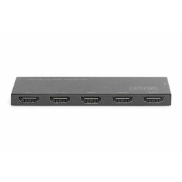 Digitus Divisor HDMI Ultra Slim 1x4 4K Ultra HD 60 Hz Negro Plug and Play