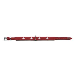 Collar para Perro Hunter Swiss Rojo/Negro 30-34.5 cm