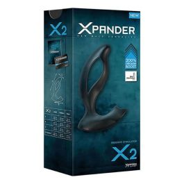 Masajeador de Próstata Xpander X2 Joydivision (11,5 cm) Negro