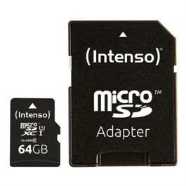 Tarjeta de Memoria Micro SD con Adaptador INTENSO 34234 UHS-I XC Premium Negro Precio: 7.95000008. SKU: S0223426