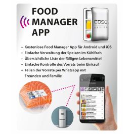 Bolsa para envasar al vacío Caso Design 1201/ 16+23cm/ 50 bolsas