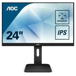 AOC X24P1 Monitor profesional de 24" (61cm) WUXGA IPS 1920x1200, 4ms, HDMI, DisplayPort, DVI, VGA, USB, Altavoces, Pivot, VESA, Negro Precio: 239.49999964. SKU: B1J649EDPH