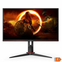 Monitor Gaming AOC Q27G2S/EU 27"/ QHD/ 1ms/ 165Hz/ IPS/ Regulable en altura/ Negro y Rojo