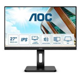 Monitor Profesional AOC 27P2Q 27"/ Full HD/ Multimedia/ Regulable en altura/ Negro Precio: 159.9899994. SKU: B146ERFQL8
