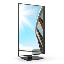 AOC U27P2 Monitor 27" 4K UHD IPS 4ms con USB, HDMI, DisplayPort, Pivot y Altavoces Negro