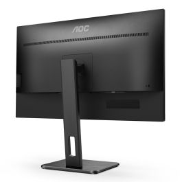 AOC U27P2 Monitor 27" 4K UHD IPS 4ms con USB, HDMI, DisplayPort, Pivot y Altavoces Negro