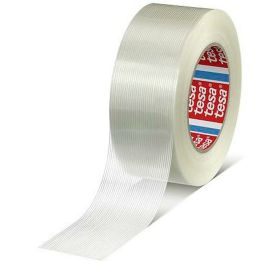 Tesa Cinta Adhesiva Profesional Rollo 45Mx48 mm Fibra De Vídrio Blanco