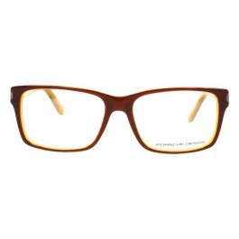 Montura de Gafas Hombre Porsche P8249-C Marrón ø 57 mm