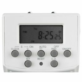 Temporizador digital Hama 00121951 Blanco 1800 W 230 V Temporizador digital Hama 00121951 Blanco 1800 W 230 V
