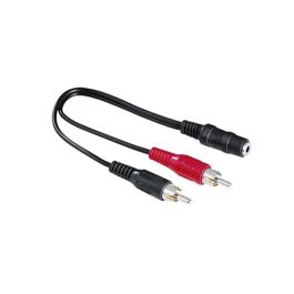 Cable Audio Jack a 2 RCA Hama 00116011 Precio: 5.50000055. SKU: S0438794