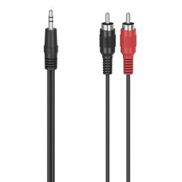 Cable Audio Jack a 2 RCA Hama 00305031 Precio: 7.005900048399999. SKU: B122SKLZ87