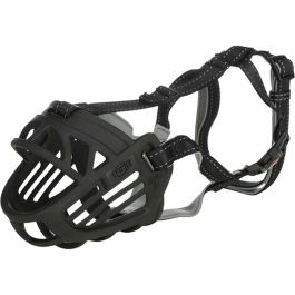 TRIXIE Muzzle Bozal Flex - Goma - Talla L - Negro