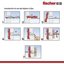 Caja de tornillos Fischer duotec (2 Unidades)