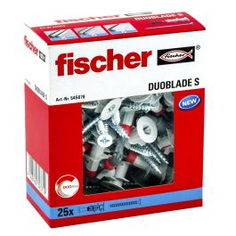 Tacos y tornillos Fischer 44 mm (25 Unidades)