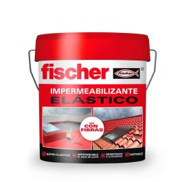 Impermeabilizante Fischer Elástico Rojo 15 L