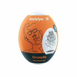 Huevo Masturbador Satisfyer Crunchy Naranja Precio: 6.95000042. SKU: S4004279