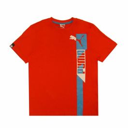 Camiseta de Manga Corta Hombre Puma Sports Casual Graphic Rojo Precio: 28.950000199999998. SKU: S6487772