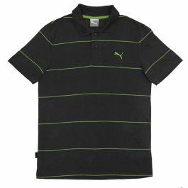 Polo de Manga Corta Hombre Puma Jacquard Negro Precio: 28.9500002. SKU: S6485493